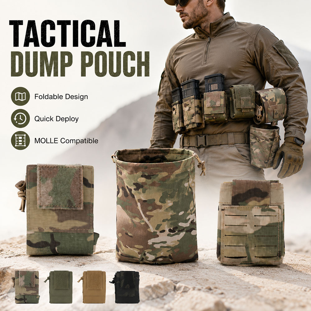 Taktik MOLLE Dökümüşe Çantası  - Outdoor Hunting Gear Storage incelemesi ve fiyatı