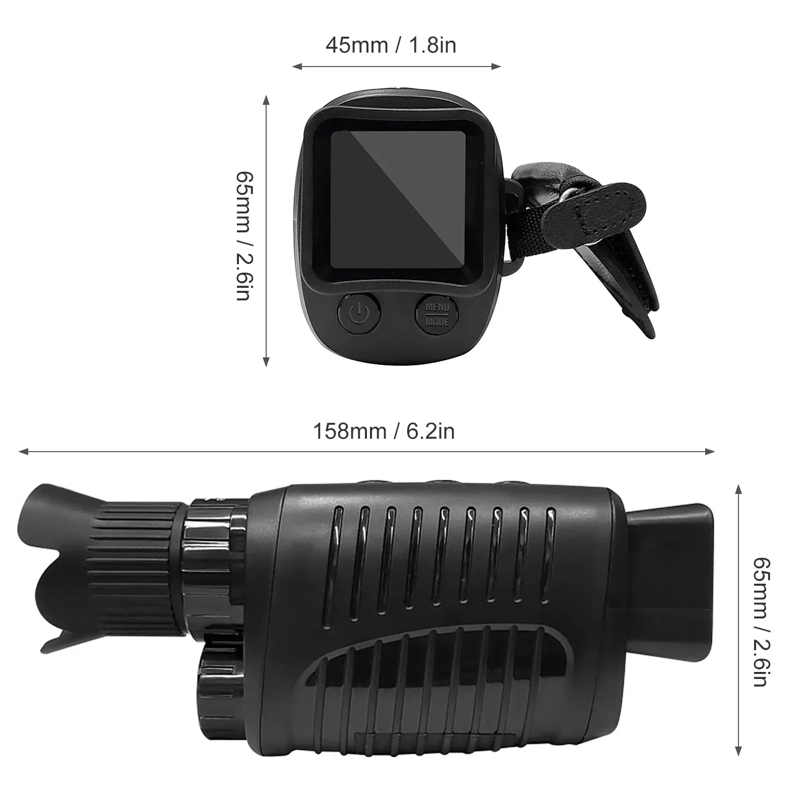 1080P Monoküler Avcılık Telesk - Outdoor Hunting Videos incelemesi ve fiyatı