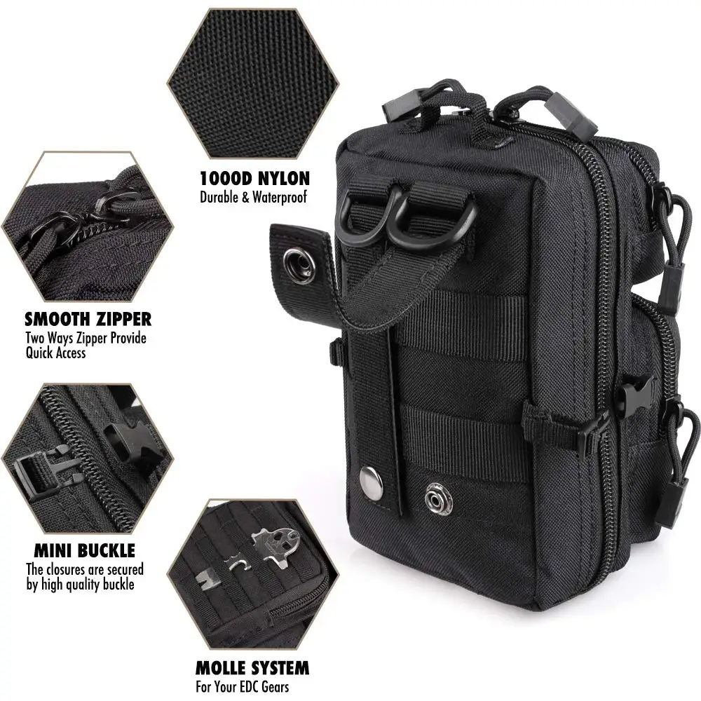 Mini Molle Çok Amaçlı Çantası, - Outdoor Hunting Gear Storage incelemesi ve fiyatı